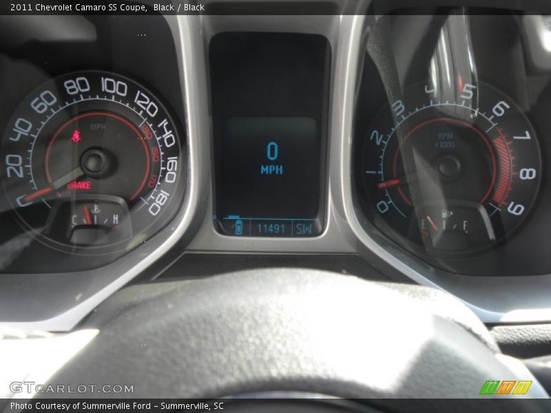 Black / Black 2011 Chevrolet Camaro SS Coupe