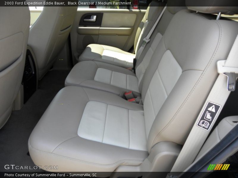 Black Clearcoat / Medium Parchment 2003 Ford Expedition Eddie Bauer