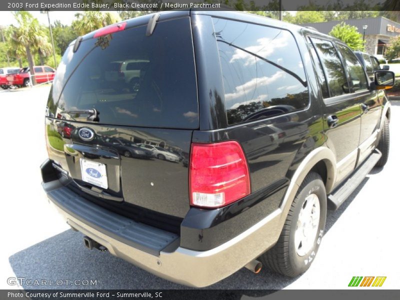 Black Clearcoat / Medium Parchment 2003 Ford Expedition Eddie Bauer