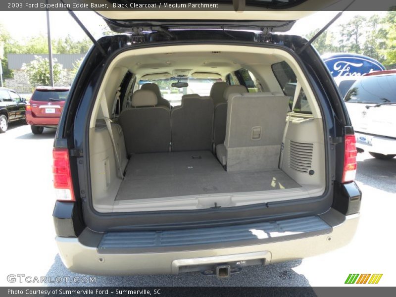 Black Clearcoat / Medium Parchment 2003 Ford Expedition Eddie Bauer