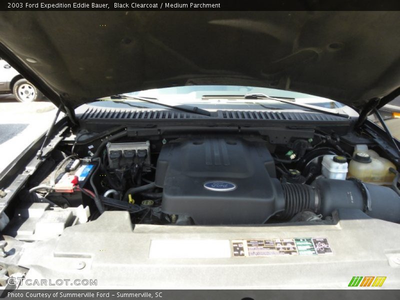 Black Clearcoat / Medium Parchment 2003 Ford Expedition Eddie Bauer