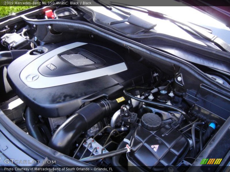 Black / Black 2009 Mercedes-Benz ML 350 4Matic