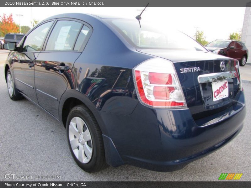 Blue Onyx Metallic / Charcoal 2010 Nissan Sentra 2.0