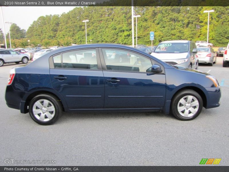 Blue Onyx Metallic / Charcoal 2010 Nissan Sentra 2.0