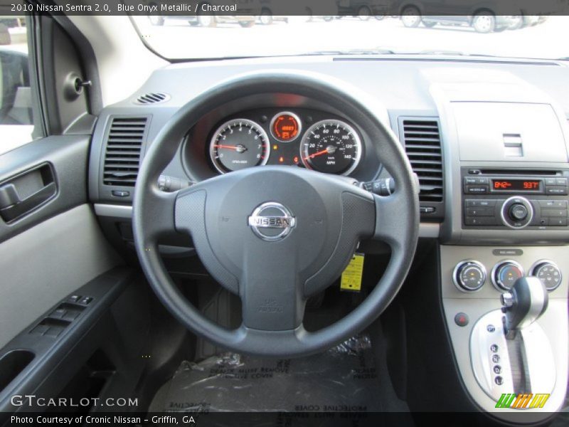 Blue Onyx Metallic / Charcoal 2010 Nissan Sentra 2.0