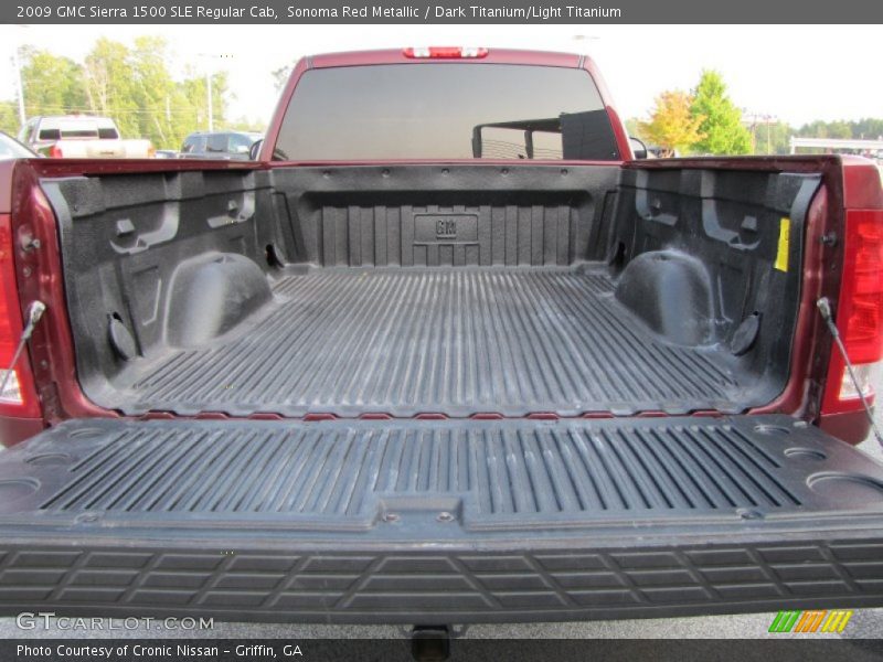 Sonoma Red Metallic / Dark Titanium/Light Titanium 2009 GMC Sierra 1500 SLE Regular Cab