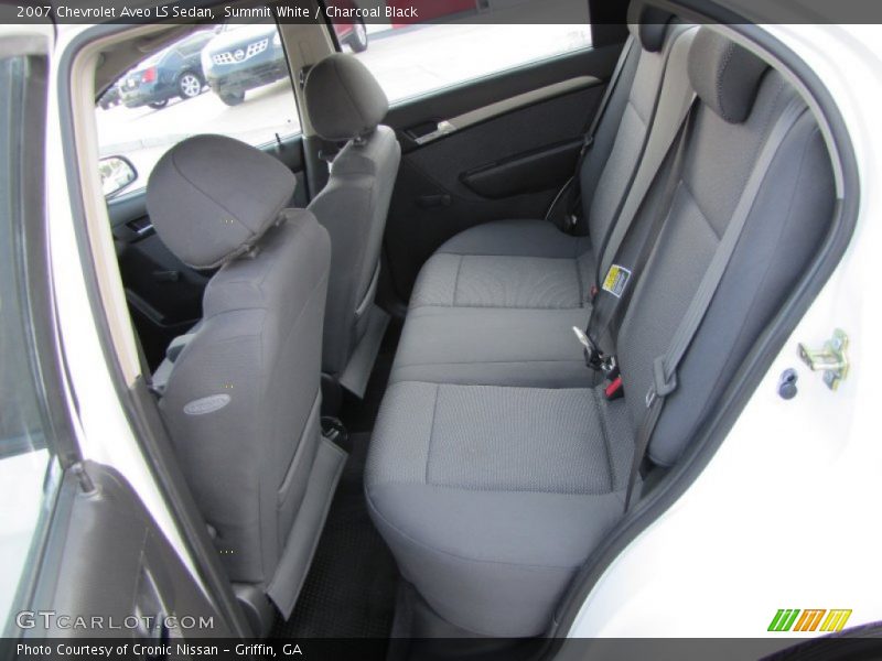 Summit White / Charcoal Black 2007 Chevrolet Aveo LS Sedan