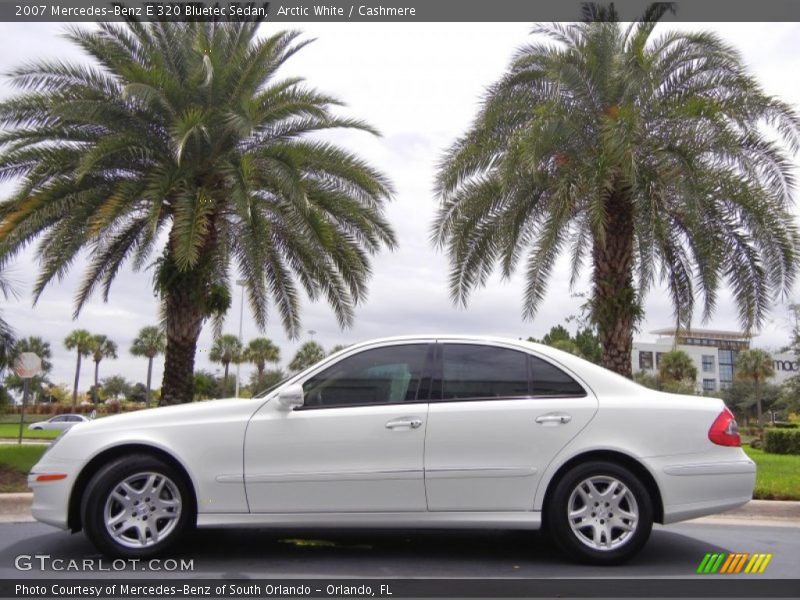 Arctic White / Cashmere 2007 Mercedes-Benz E 320 Bluetec Sedan