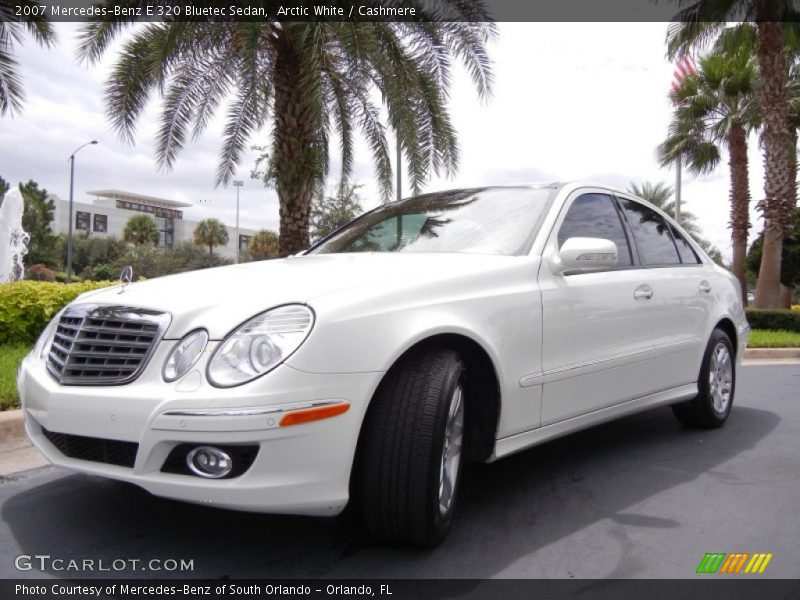 Arctic White / Cashmere 2007 Mercedes-Benz E 320 Bluetec Sedan
