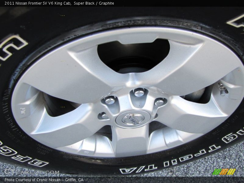 Super Black / Graphite 2011 Nissan Frontier SV V6 King Cab