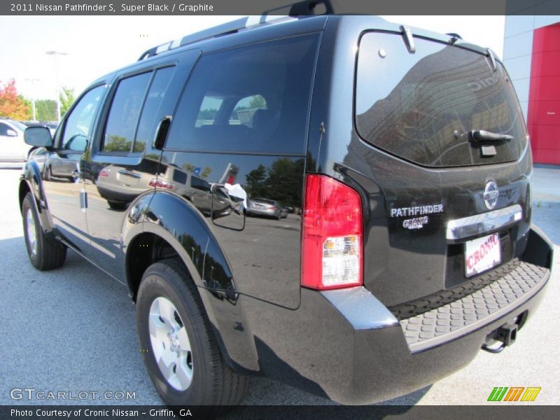 Super Black / Graphite 2011 Nissan Pathfinder S