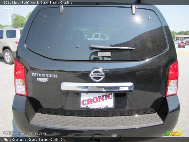 Super Black / Graphite 2011 Nissan Pathfinder S