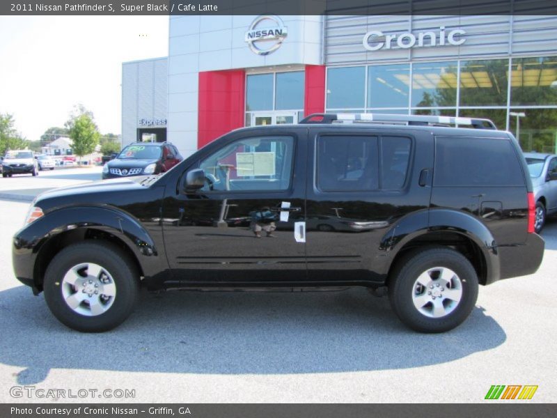 Super Black / Cafe Latte 2011 Nissan Pathfinder S
