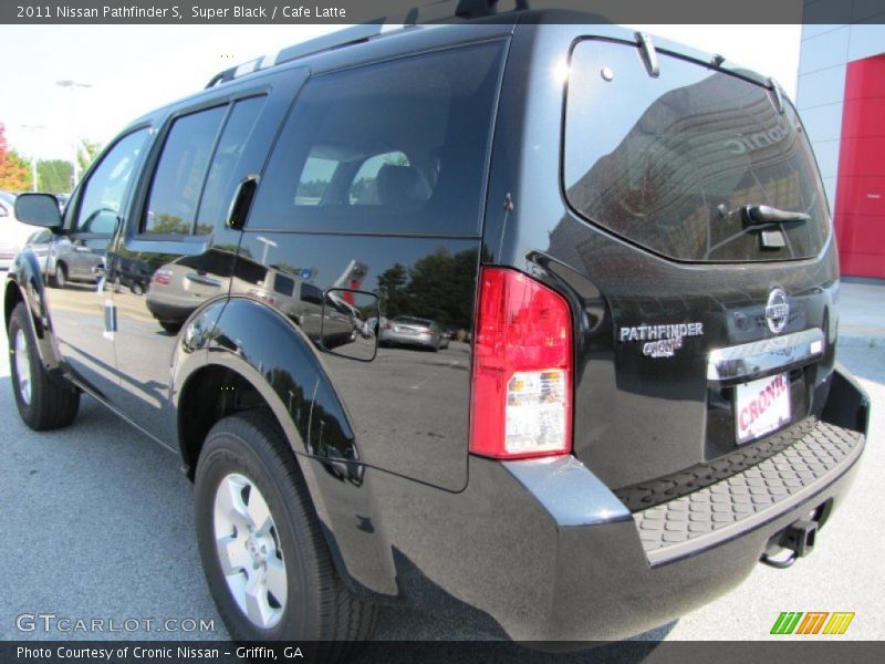 Super Black / Cafe Latte 2011 Nissan Pathfinder S