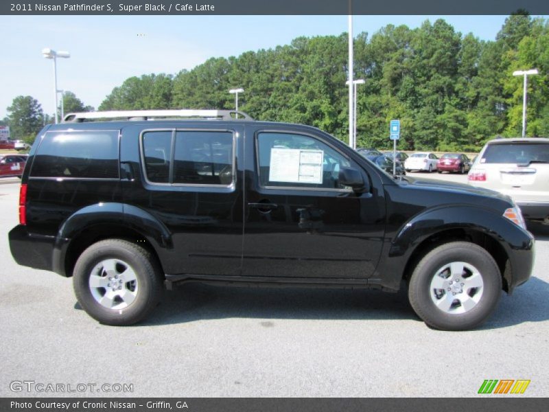 Super Black / Cafe Latte 2011 Nissan Pathfinder S