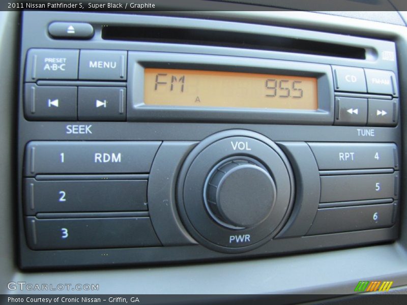 Super Black / Graphite 2011 Nissan Pathfinder S