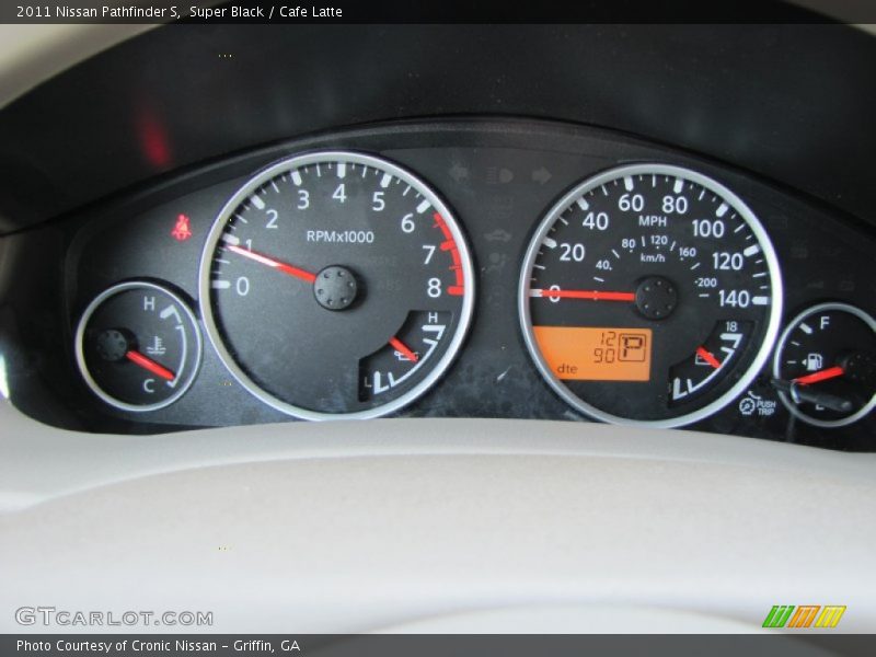 Super Black / Cafe Latte 2011 Nissan Pathfinder S