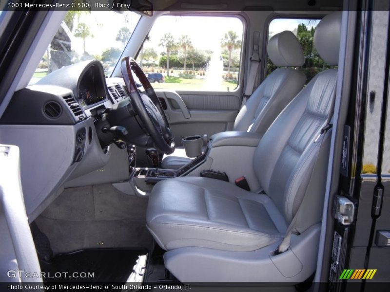  2003 G 500 Gray Interior