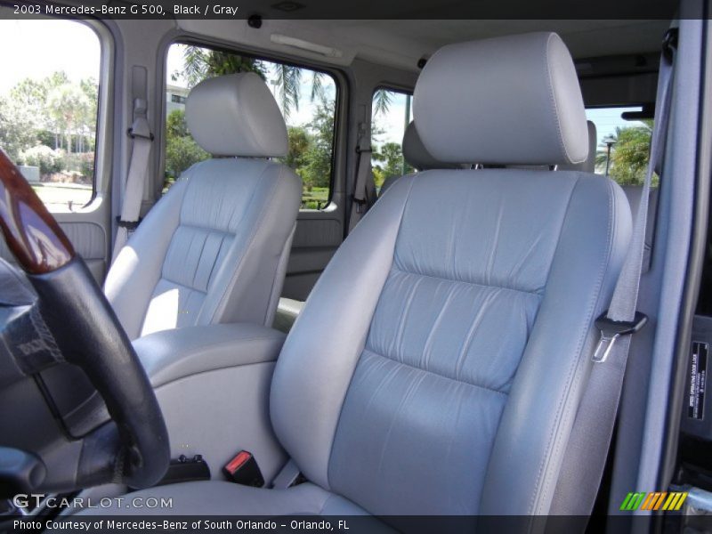  2003 G 500 Gray Interior