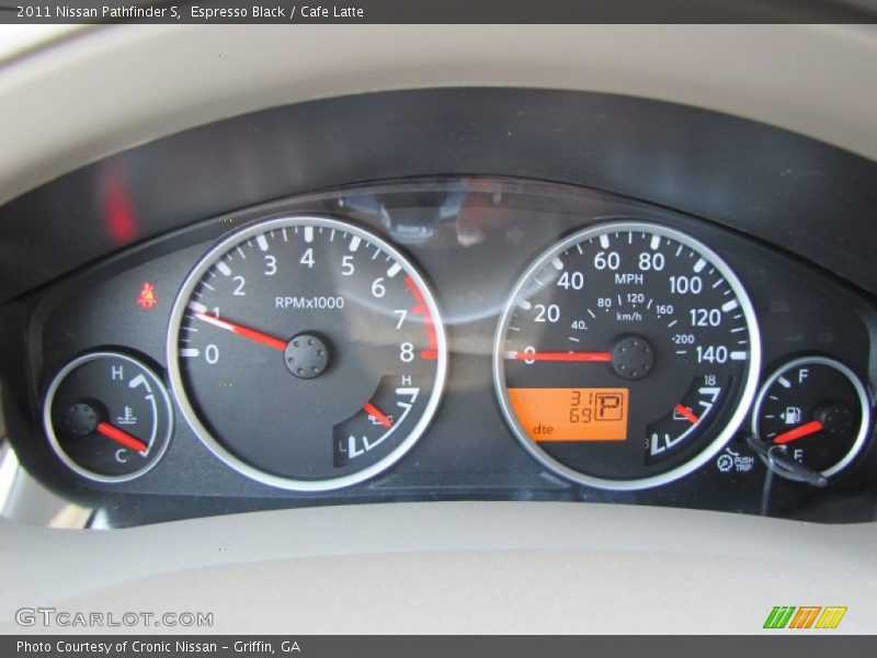 Espresso Black / Cafe Latte 2011 Nissan Pathfinder S