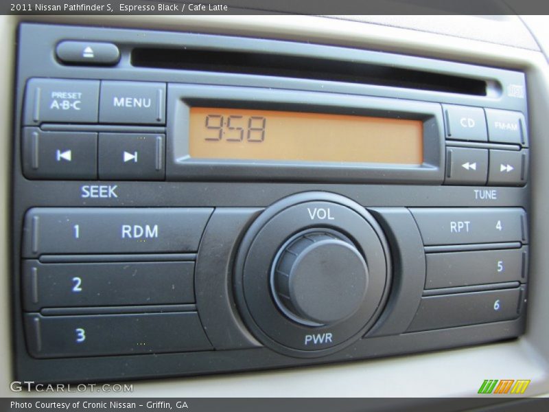 Espresso Black / Cafe Latte 2011 Nissan Pathfinder S