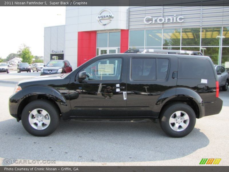 Super Black / Graphite 2011 Nissan Pathfinder S