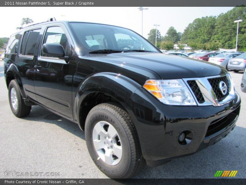 Super Black / Graphite 2011 Nissan Pathfinder S