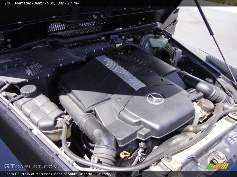  2003 G 500 Engine - 5.0 Liter SOHC 24-Valve V8