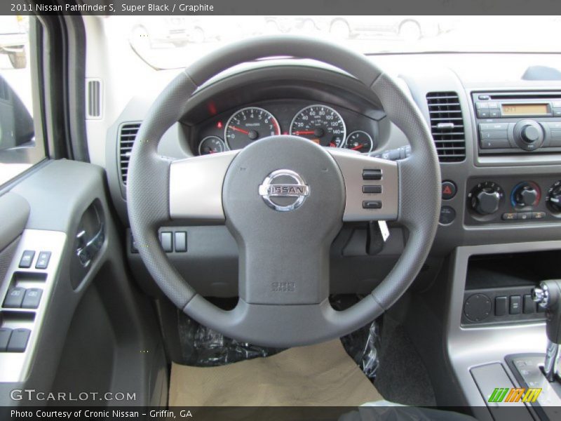 Super Black / Graphite 2011 Nissan Pathfinder S
