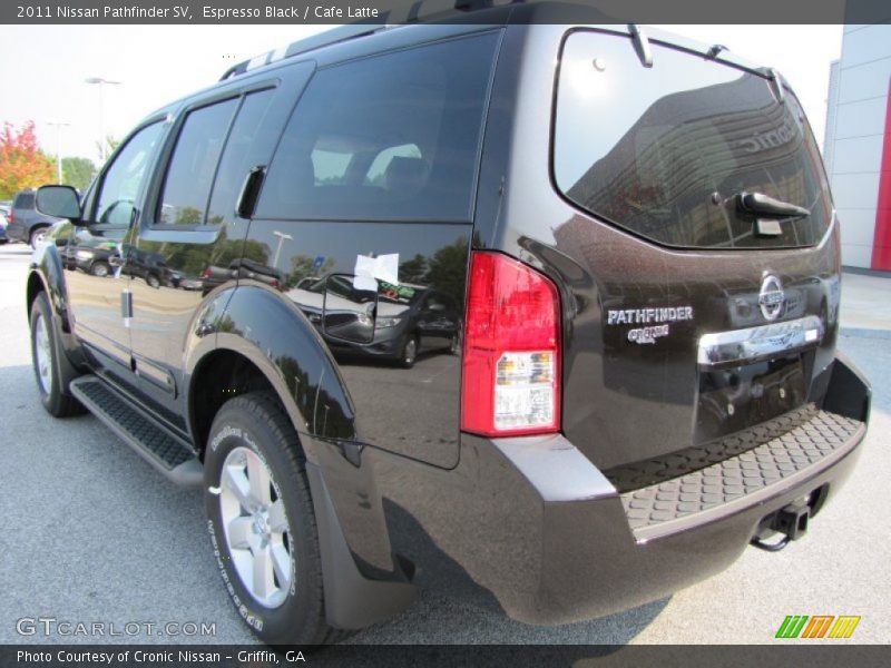 Espresso Black / Cafe Latte 2011 Nissan Pathfinder SV
