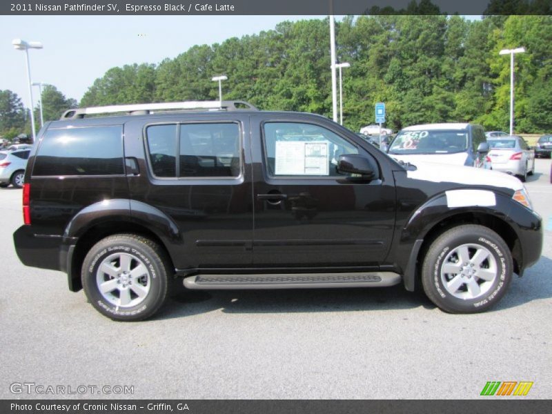 Espresso Black / Cafe Latte 2011 Nissan Pathfinder SV