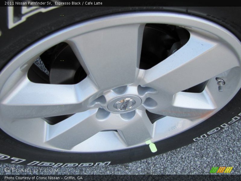Espresso Black / Cafe Latte 2011 Nissan Pathfinder SV