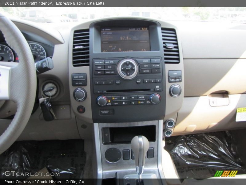 Espresso Black / Cafe Latte 2011 Nissan Pathfinder SV