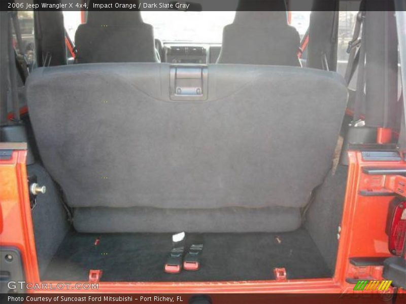 Impact Orange / Dark Slate Gray 2006 Jeep Wrangler X 4x4