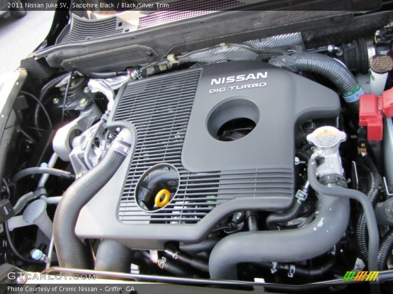 Sapphire Black / Black/Silver Trim 2011 Nissan Juke SV