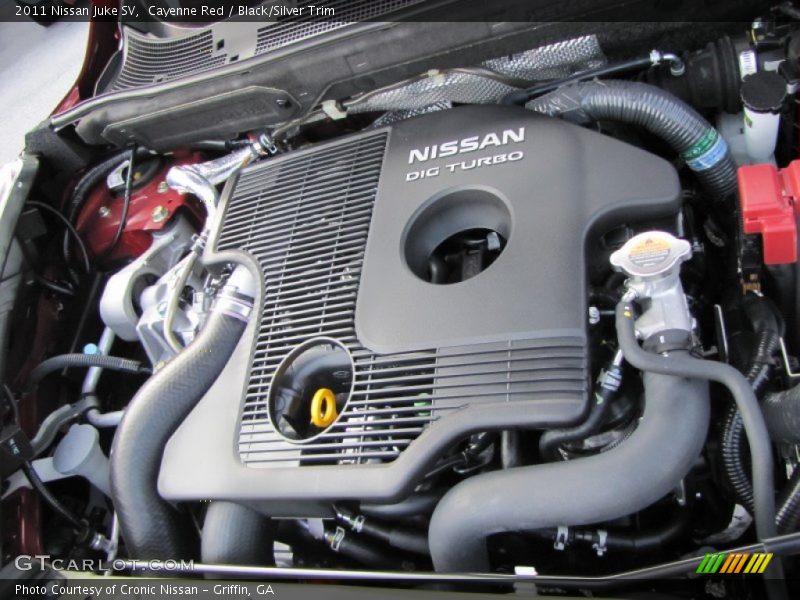 Cayenne Red / Black/Silver Trim 2011 Nissan Juke SV