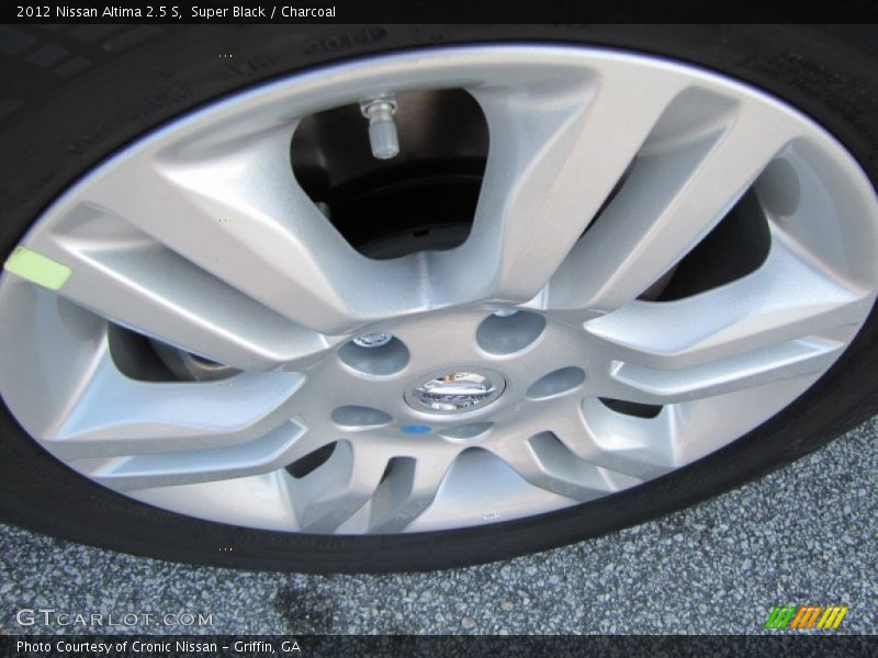 Super Black / Charcoal 2012 Nissan Altima 2.5 S