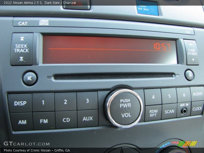 Dark Slate / Charcoal 2012 Nissan Altima 2.5 S