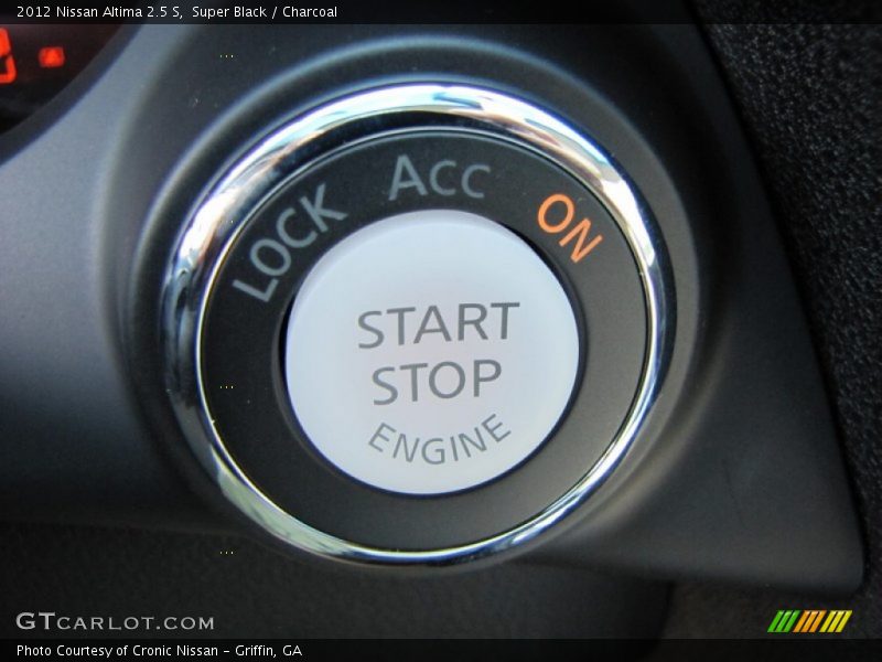 Controls of 2012 Altima 2.5 S