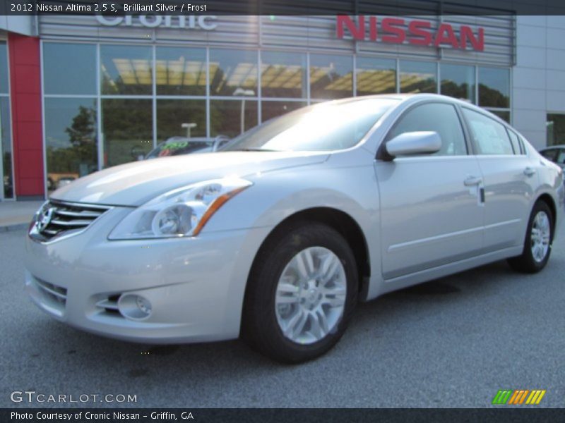 Brilliant Silver / Frost 2012 Nissan Altima 2.5 S