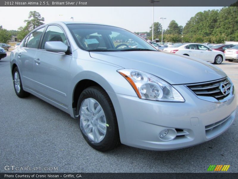 Front 3/4 View of 2012 Altima 2.5 S