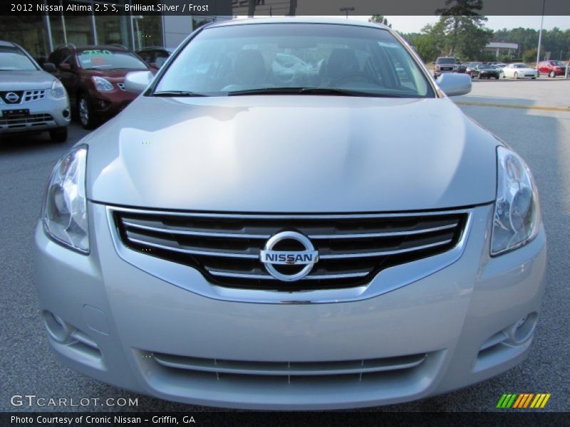 Brilliant Silver / Frost 2012 Nissan Altima 2.5 S