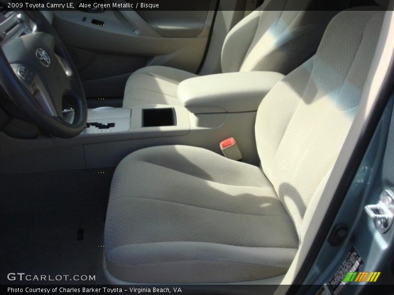 Aloe Green Metallic / Bisque 2009 Toyota Camry LE