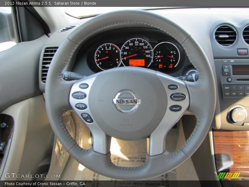 2012 Altima 2.5 S Steering Wheel