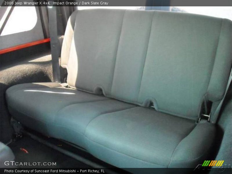 Impact Orange / Dark Slate Gray 2006 Jeep Wrangler X 4x4