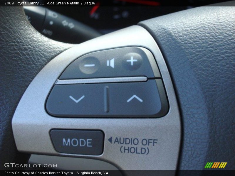 Aloe Green Metallic / Bisque 2009 Toyota Camry LE