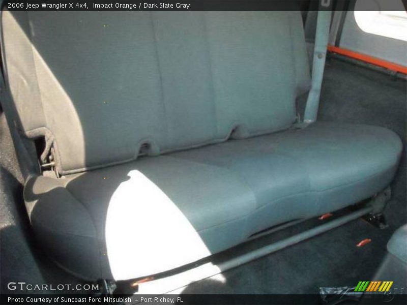 Impact Orange / Dark Slate Gray 2006 Jeep Wrangler X 4x4