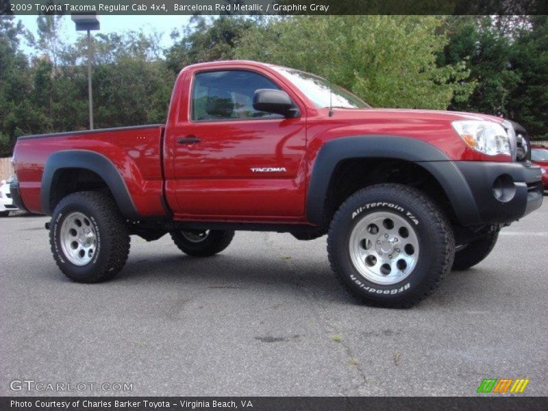 Custom Wheels of 2009 Tacoma Regular Cab 4x4