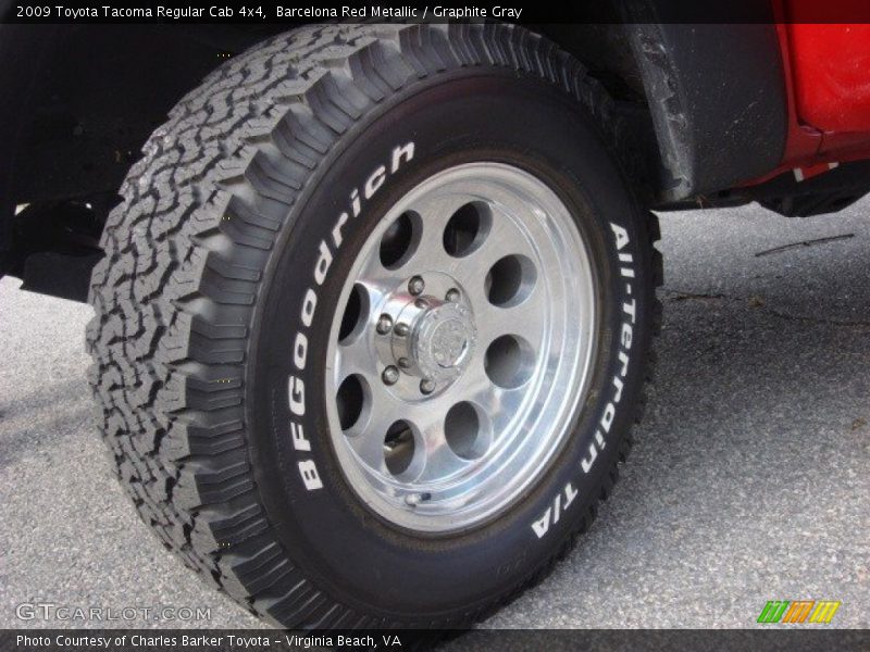 Custom Wheels of 2009 Tacoma Regular Cab 4x4