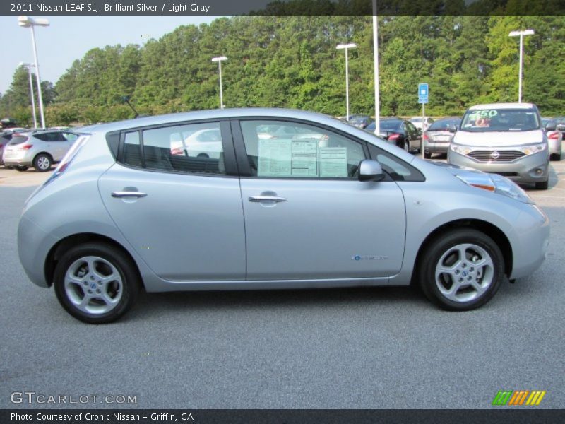  2011 LEAF SL Brilliant Silver